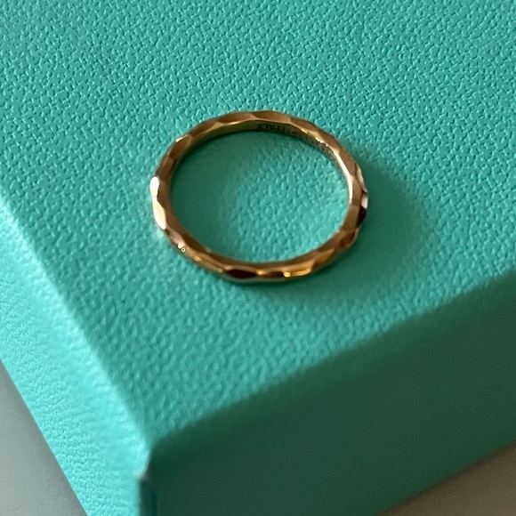 Authentic Rose Gold Tiffany & Co Ring - Picture 2 of 8